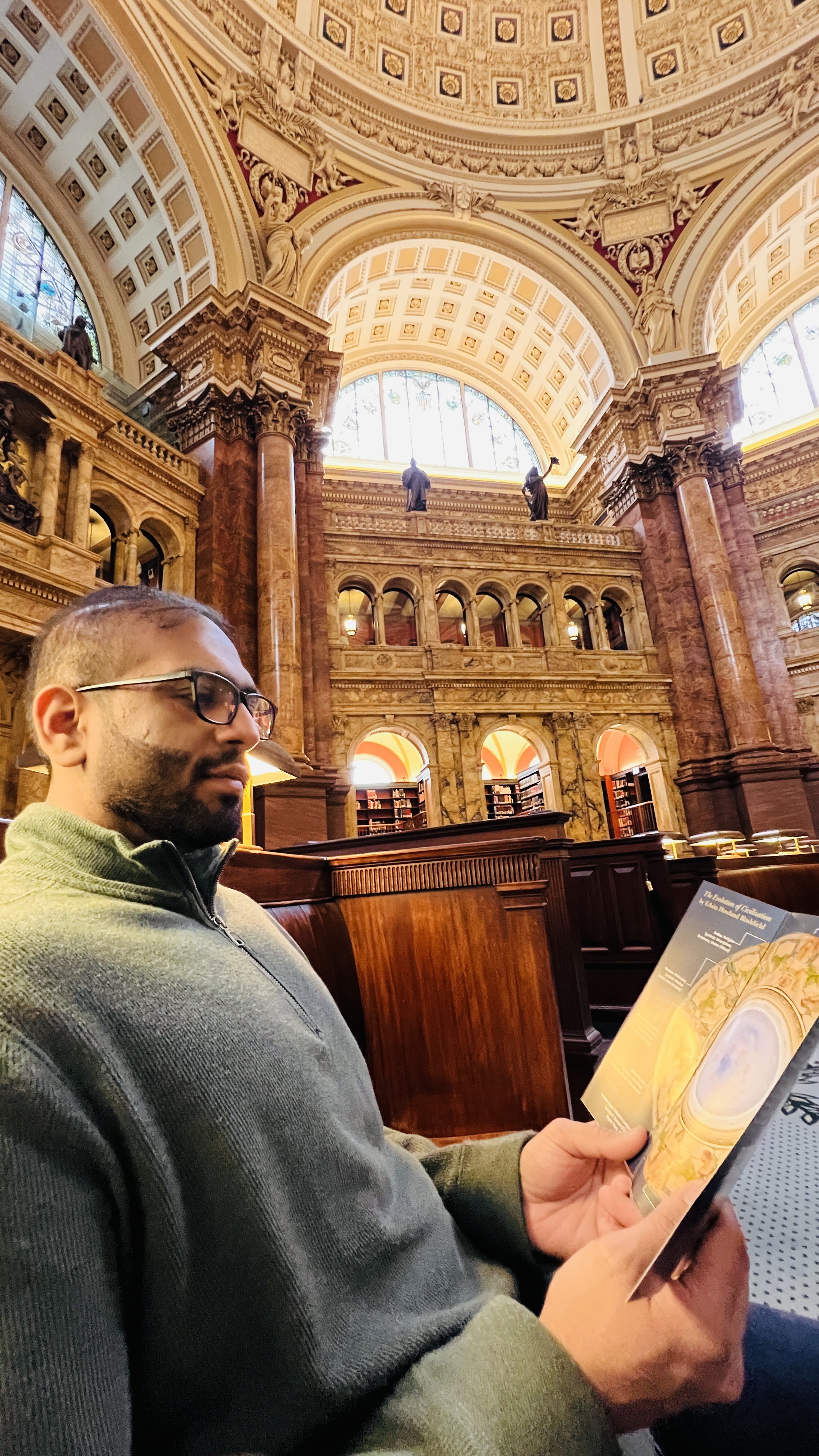 Rohan Joshi at the Library of Congress